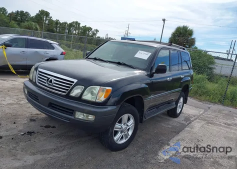 2007 Lexus Lx 470 from USA, damaged, VIN JTJHT00W374023044